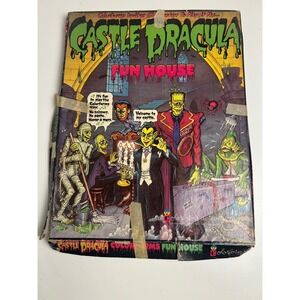Colorforms Castle Dracula Fun House Activity Toy Vintage 1970s